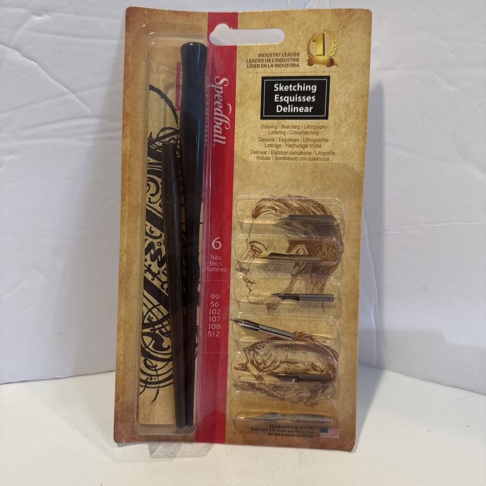 Speedball No. 5 Artists Calligraphy Pen Set